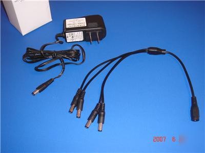 12VDC 500MA 100-240VAC 50-60HZ با منبع تغذیه دوربین های مدار بسته برای روشن