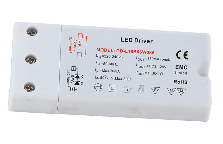ولتاژ ثابت درایور LED، 12W، 12V و 24V