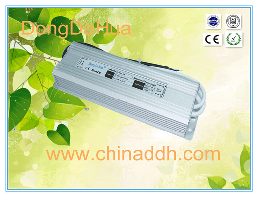 کوتاه 12V 24V 100W ضد آب درایور LED / AC DC منبع تغذیه با EMI فیلتر