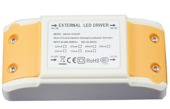 چراغ برق 18 وات ثابت کنونی 85V درایور LED - 265V AC، سازگار با استاندارد RoHS CE