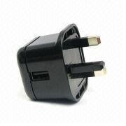 11W 5V 1A-2.1A قابل حمل USB جهانی AC DC آداپتور برق UK پلاگین با استاندارد EN 60950-1