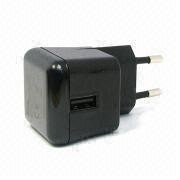 11W 5V 1A-2.1A قابل حمل USB جهانی AC DC آداپتور برق اروپا وصل با استاندارد EN 60950-1
