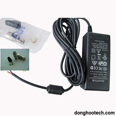 سیاه و سفید / خاکستری تعویض دوربین منبع تغذیه آداپتور 12V DC 6PIN Hr10A-7P-6S (73)