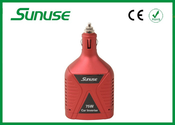 راندمان بالا 75W ماشین DC اینورتر قدرت 12V به 220V AC با سیگار پلاگین سبکتر