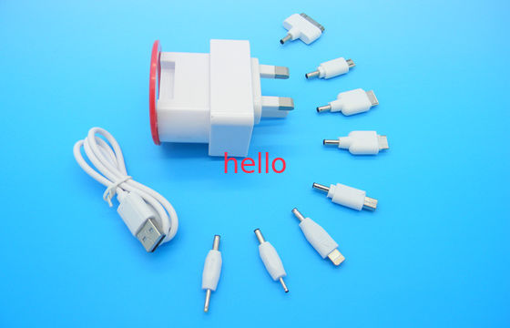 ثابت کنونی قابل حمل USB یونیورسال شارژر UK پلاگین FCC قسمت 15