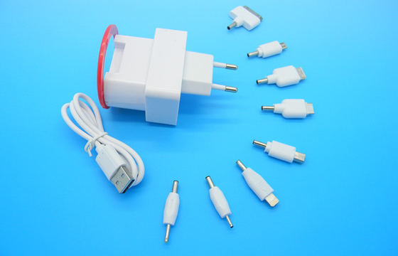 5V 2000mA جهانی USB شارژر مسافرتی اتحادیه اروپا پلاگین برای آیفون 4G / 4S
