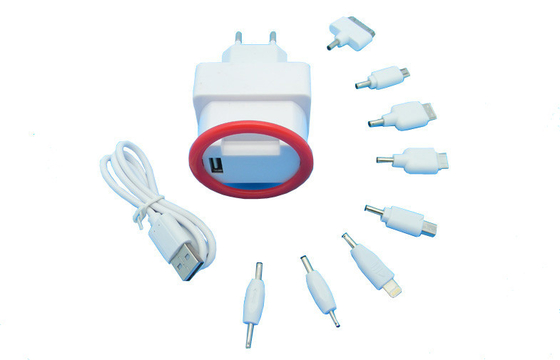 5V 2000mA جهانی USB شارژر مسافرتی اتحادیه اروپا پلاگین برای آیفون 4G / 4S
