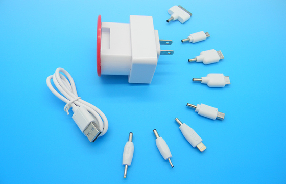 FCC قسمت 15 کلاس B جهانی USB شارژر مسافرتی 5V 10W CE برای گوشیهای هوشمند