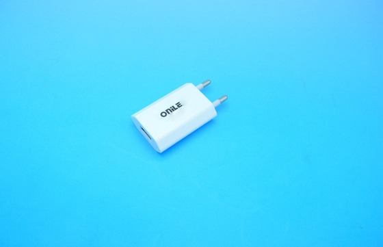 اتحادیه اروپا پلاگین جهانی USB شارژر دیواری 5V 1000MA برای آی فون 5G / 5S، SCP OVP OCP