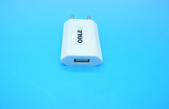 اتحادیه اروپا پلاگین جهانی USB شارژر دیواری 5V 1000MA برای آی فون 5G / 5S، SCP OVP OCP