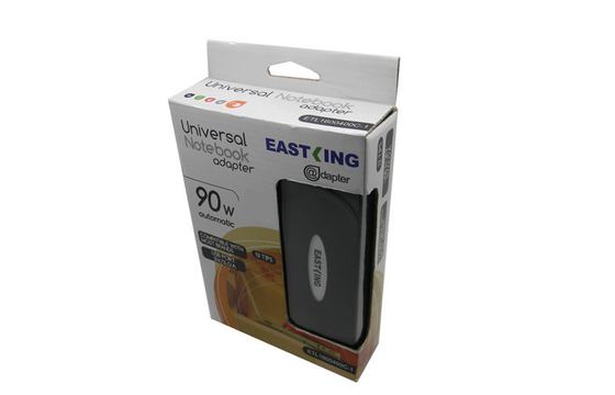 UK / آمریکا 90W جهانی لپ تاپ آداپتور برق به صورت خودکار 5V 2.1A USB با LED