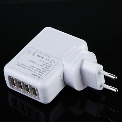4 پورت جهانی USB شارژر مسافرتی دیوار آداپتور برق برای خانه، چند پلاگین