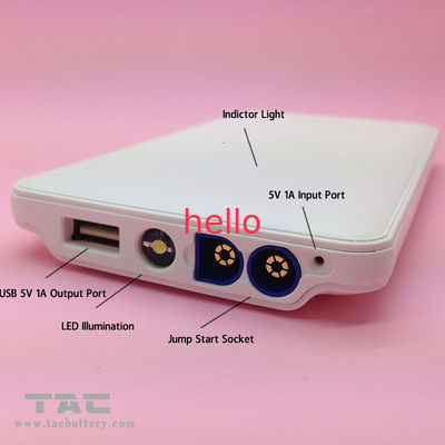 فوق العاده نازک USB کامیون حمل پرش نویسنده بانک قدرت 5400mAH 5V