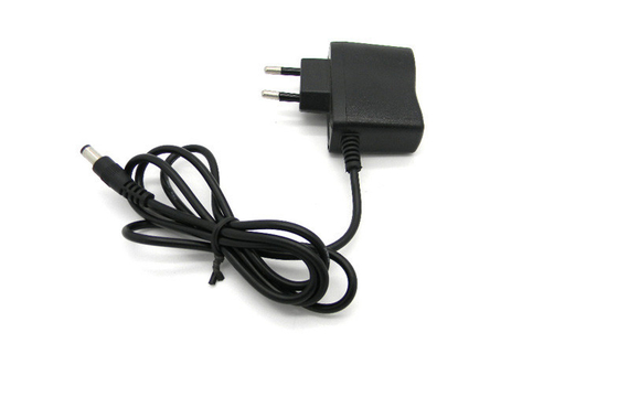 5V 1000MA دیواری لوازم برق 5.5x2.1mm اتحادیه اروپا پلاگین، 50HZ / 60Hz قدرت
