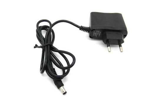 5V 1000MA دیواری لوازم برق 5.5x2.1mm اتحادیه اروپا پلاگین، 50HZ / 60Hz قدرت