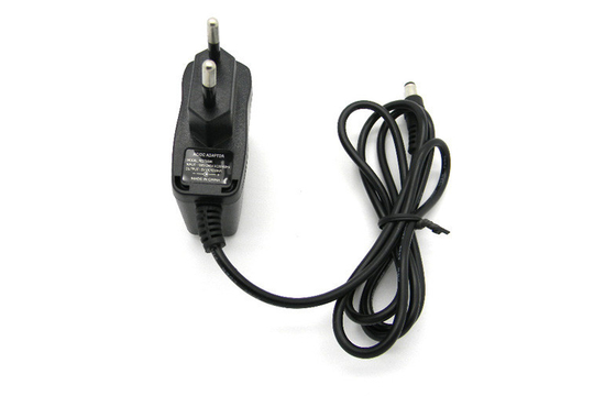 5V 1000MA دیواری لوازم برق 5.5x2.1mm اتحادیه اروپا پلاگین، 50HZ / 60Hz قدرت