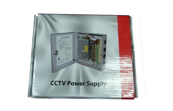12V 5Amps دوربین مدار بسته منبع تغذیه جعبه 9 کانال، دوربین مدار بسته منبع تغذیه