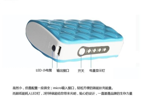 1A 5V موبایل منبع تغذیه تلفن همراه برای / خودرو با LED