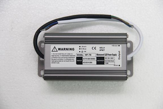 LED لامپ 2100mA جریان ثابت چراغ برق EN55015 220V، خارج از منزل چراغ برق