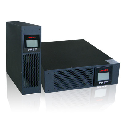 1 - 10KVA 8000W منبع تغذیه بدون وقفه، Rack Mount پر سرعت UPS آنلاین خالص