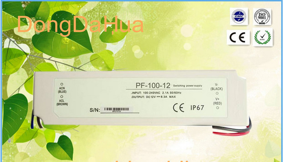 کوتاه 75W 60Hz قدرت ولتاژ ثابت درایور LED 240V AC، 300VAC ولتاژ بالا درایور LED