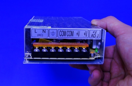 12V 150W راننده ولتاژ ثابت، منبع تغذیه لامپ آلومینیومی برای نور تونل