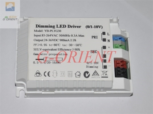 600MA جهانی 0-10V PWM Dimmable در جریان ثابت منبع تغذیه درایور LED