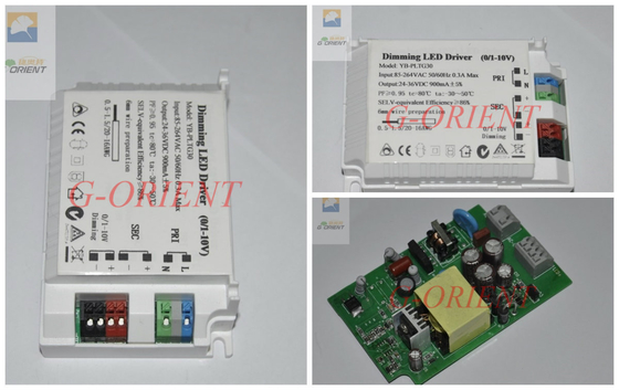 600MA جهانی 0-10V PWM Dimmable در جریان ثابت منبع تغذیه درایور LED