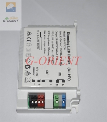 600MA جهانی 0-10V PWM Dimmable در جریان ثابت منبع تغذیه درایور LED