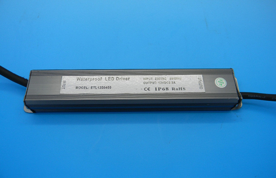 30W ولتاژ ثابت درایور LED ضد آب FCC قسمت 15B IP68 با استاندارد RoHS CE