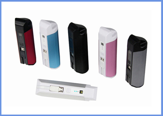 کوچک قابل حمل USB بسته قدرت 2200mah ساخته شده در کابل میکرو USB، باتری 18650
