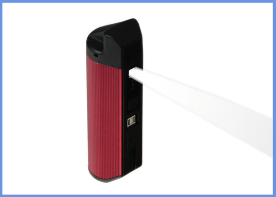 کوچک قابل حمل USB بسته قدرت 2200mah ساخته شده در کابل میکرو USB، باتری 18650