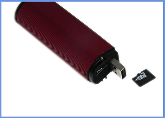 کوچک قابل حمل USB بسته قدرت 2200mah ساخته شده در کابل میکرو USB، باتری 18650