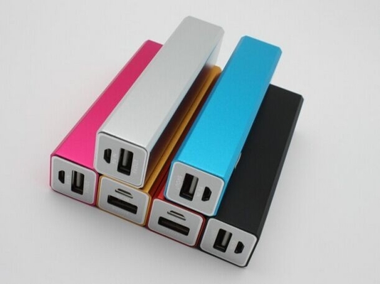 3200mAh از بنفش مستطیل شکل قابل حمل USB بسته قدرت برای نوت بوک