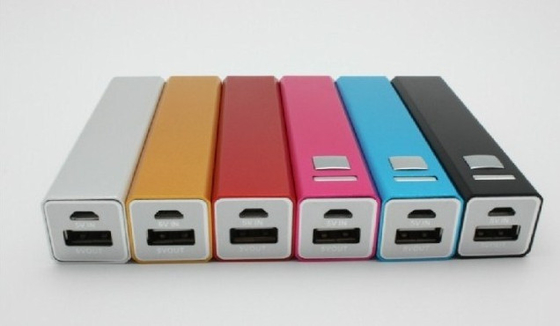 3200mAh از بنفش مستطیل شکل قابل حمل USB بسته قدرت برای نوت بوک