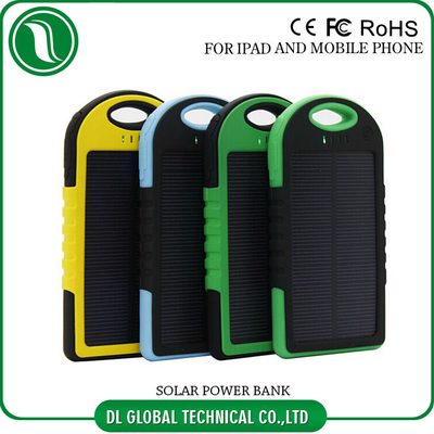 فوق العاده 5000mah 4000mah نازک قابل حمل قدرت موبایل بانک انرژی خورشیدی بانک باتری