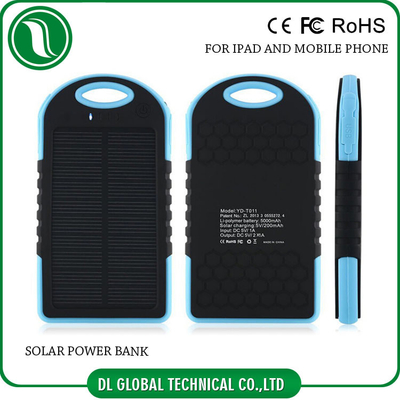 فوق العاده 5000mah 4000mah نازک قابل حمل قدرت موبایل بانک انرژی خورشیدی بانک باتری