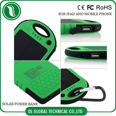 فوق العاده 5000mah 4000mah نازک قابل حمل قدرت موبایل بانک انرژی خورشیدی بانک باتری