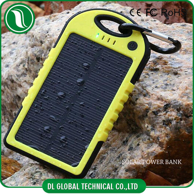 فوق العاده 5000mah 4000mah نازک قابل حمل قدرت موبایل بانک انرژی خورشیدی بانک باتری