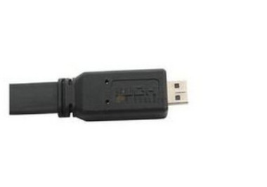 سرعت بالا در انتقال کابل USB سیاه HDMI-HDMI با وضوح بالا