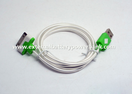 تی: تقریبا 100cm انتقال داده USB درخشان کابل با نور سبز برای iPhone4 4S / iPad1 و / iPad2 و
