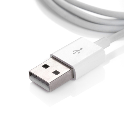 3FT 1M 8 پین انتقال کابل داده USB بند ناف همگام سازی، آی فون USB 2.0 کابل