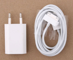 داده USB اتحادیه اروپا پلاگین شارژر AC کابل شارژ تلفن همراه و لوازم جانبی برای آی پاد / آی فون 4 / 4S