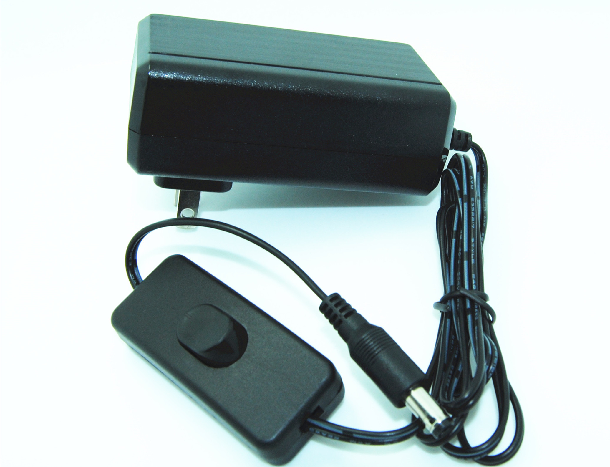 آمریکا 2 پین DC منبع تغذیه سوئیچینگ آداپتور برای PC دوربین های مدار بسته / قرص
