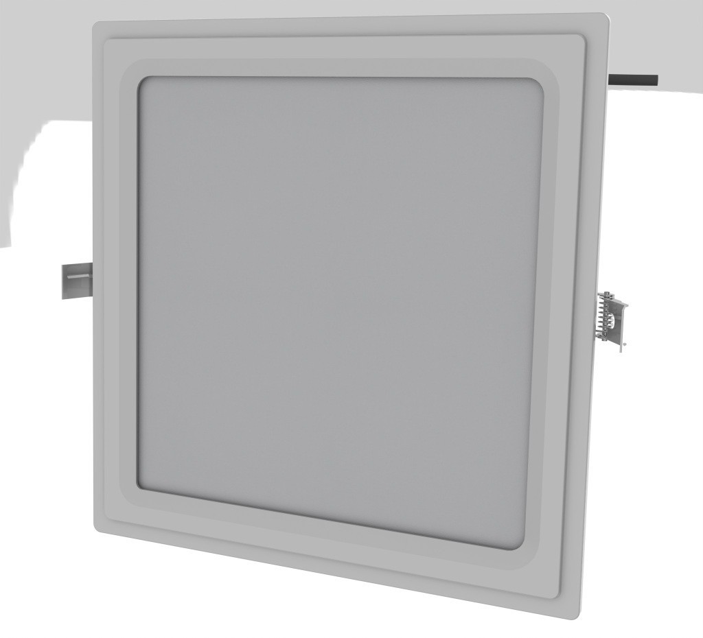 EPISTAR سرد سفید لاغر پنل نور مربع LED با جریان ثابت درایور LED Ra80