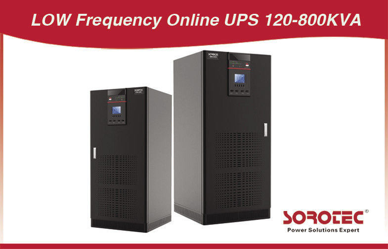 12P / 6P، 160KVA کم فرکانس آنلاین 3 - بدون وقفه برق منبع تغذیه